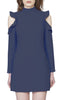 DUNN DRESS - NAVY