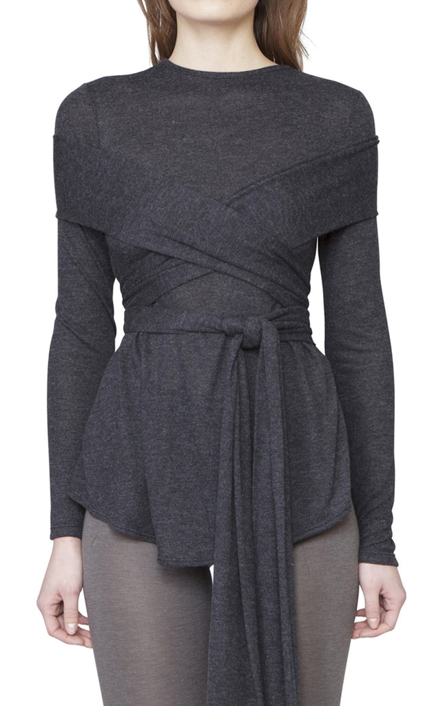 BEDFORD TOP - CHARCOAL